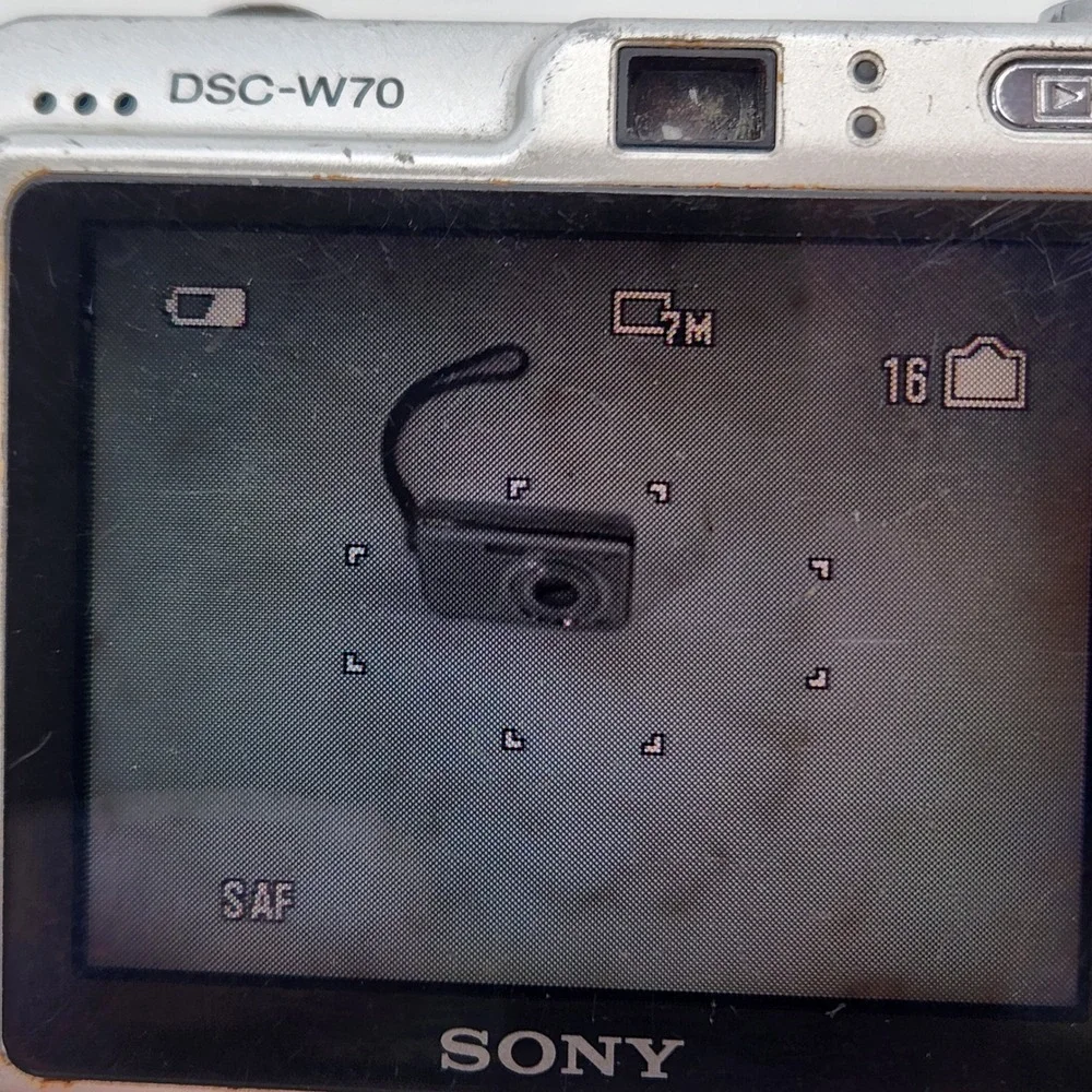 Sony Cybershot DSC-W70 DSC-S980 Digital Cameras‎ Parts Repair Lot Bundle